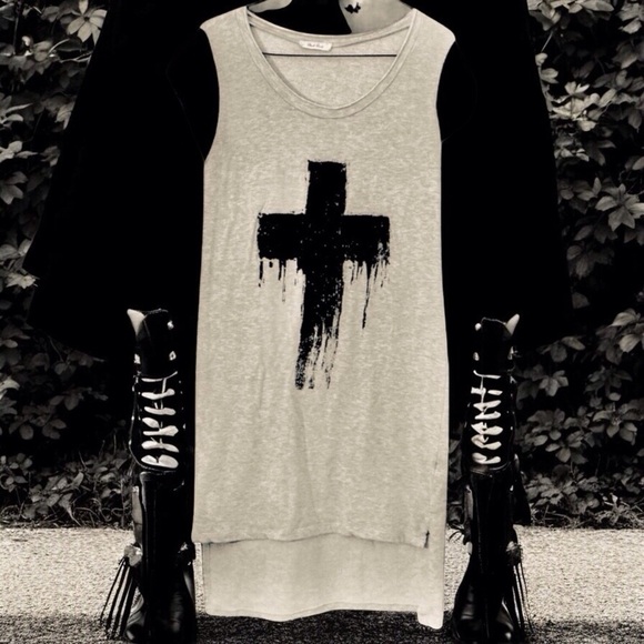 VINTAGE Rare Goth Sweatshirt Dress Grunge Witchcore witchy goth - Picture 4 of 9